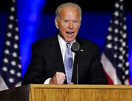 Biden Gives “Victory Speech” after Major Media Outlets Call Pennsylvania