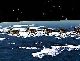 Santa Tracked by NORAD, Escorted by Canadian and US Military