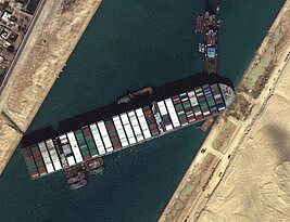 One Ship Versus Global Economy: Cargo Ship Ever Given Still Stuck in Suez Canal