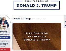 Trump Blog Announcement Highlights the Lines of the Culture War