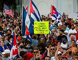 Pro-Freedom Protests Erupt Across Cuba