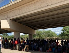 Thousands of Haitians Apprehended in the U.S., Held Under a Texas Bridge