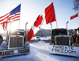 Canadian Liberals, Big Tech Try to Shut Down Freedom Convoy Trucker Protests
