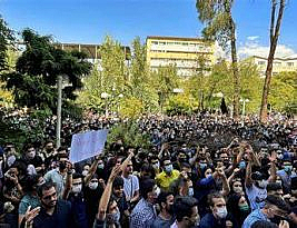 Nationwide Protests Convulsing Iran Enter Their Second Week